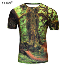 Load image into Gallery viewer, 2019 New Men's fashion animals 3d T-shirt lizard drop 3d printed Gecko Pattern short-sleeved T-shirt puls size