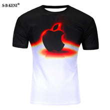 Load image into Gallery viewer, 2019 New Men's fashion animals 3d T-shirt lizard drop 3d printed Gecko Pattern short-sleeved T-shirt puls size