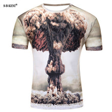 Load image into Gallery viewer, 2019 New Men's fashion animals 3d T-shirt lizard drop 3d printed Gecko Pattern short-sleeved T-shirt puls size