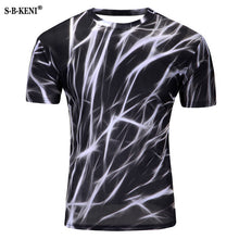 Load image into Gallery viewer, 2019 New Men's fashion animals 3d T-shirt lizard drop 3d printed Gecko Pattern short-sleeved T-shirt puls size