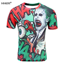 Load image into Gallery viewer, 2019 New Men's fashion animals 3d T-shirt lizard drop 3d printed Gecko Pattern short-sleeved T-shirt puls size