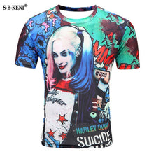 Load image into Gallery viewer, 2019 New Men's fashion animals 3d T-shirt lizard drop 3d printed Gecko Pattern short-sleeved T-shirt puls size