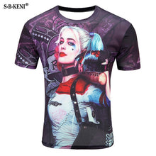 Load image into Gallery viewer, 2019 New Men's fashion animals 3d T-shirt lizard drop 3d printed Gecko Pattern short-sleeved T-shirt puls size