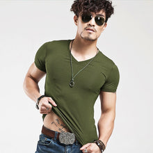 Load image into Gallery viewer, 2019 MRMT Brand Clothing 10 colors V neck Men's T Shirt Men Fashion Tshirts Fitness Casual For Male T-shirt S-5XL Free Shipping