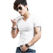 Load image into Gallery viewer, 2019 MRMT Brand Clothing 10 colors V neck Men's T Shirt Men Fashion Tshirts Fitness Casual For Male T-shirt S-5XL Free Shipping