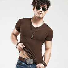 Load image into Gallery viewer, 2019 MRMT Brand Clothing 10 colors V neck Men's T Shirt Men Fashion Tshirts Fitness Casual For Male T-shirt S-5XL Free Shipping