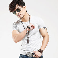 Load image into Gallery viewer, 2019 MRMT Brand Clothing 10 colors V neck Men's T Shirt Men Fashion Tshirts Fitness Casual For Male T-shirt S-5XL Free Shipping