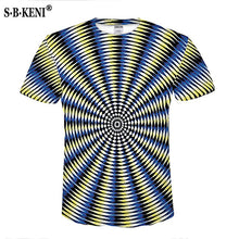 Load image into Gallery viewer, 2019 New Men's fashion animals 3d T-shirt lizard drop 3d printed Gecko Pattern short-sleeved T-shirt puls size